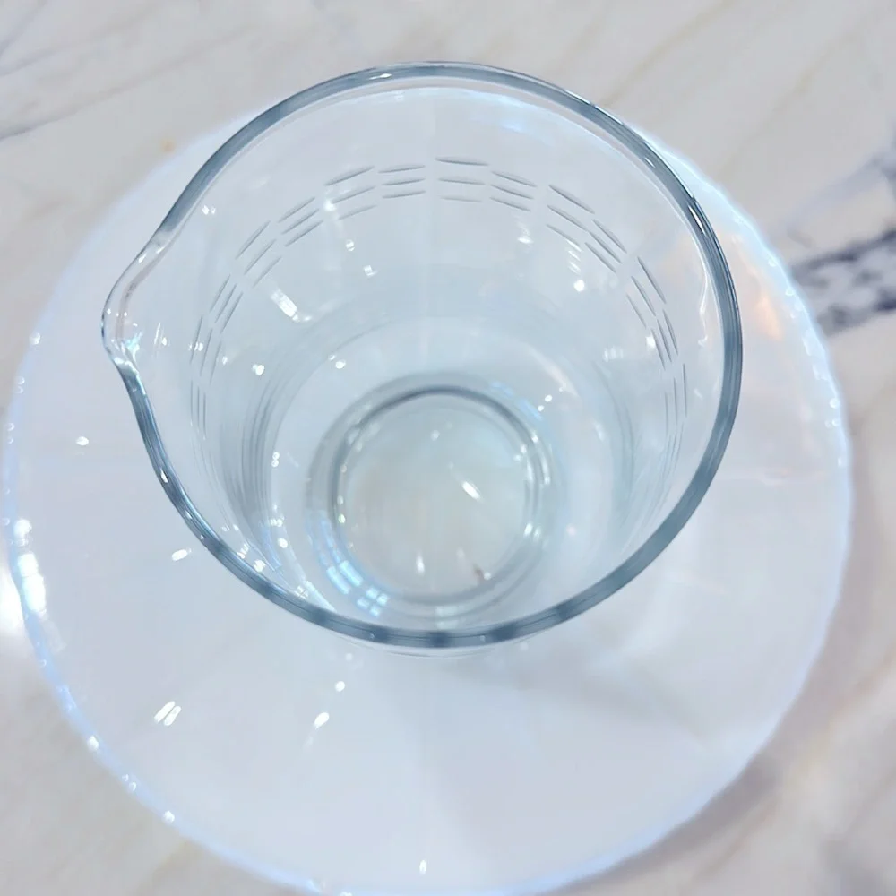 Vintage Princess House glass carafe Martini Pitcher No Handle